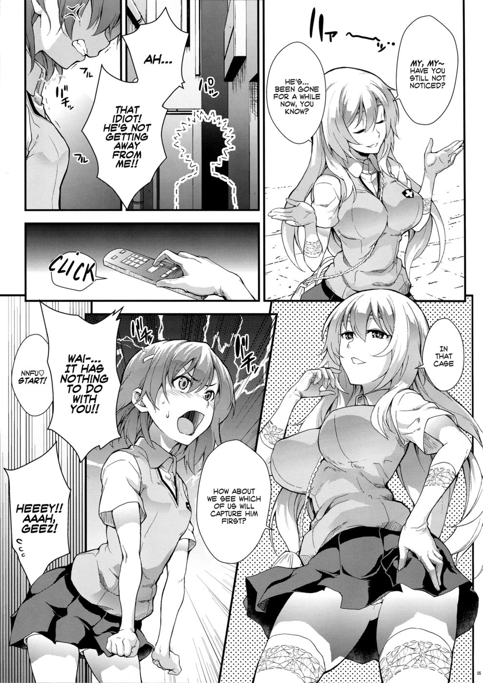 Hentai Manga Comic-Koushoku Houran-Read-4